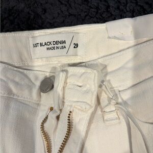 Just Black Ivory Denim Pants